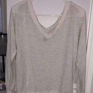 American Eagle cream long sleeve